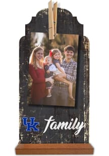Kentucky Wildcats Family Clothespin Sign - Blue