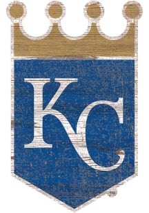 Kansas City Royals 8 In Dye Cut Logo Sign - Blue