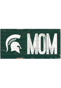 Michigan State Spartans MOM Sign - Green