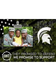 Michigan State Spartans OHT Clip Picture Frame - Green