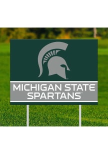 Michigan State Spartans Team Yard Sign - Green