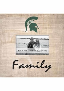 Michigan State Spartans Family Picture Picture Frame - Green