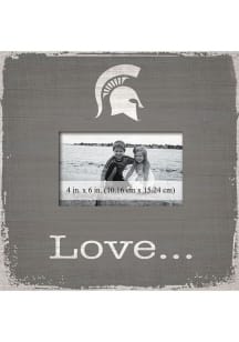 Michigan State Spartans Love Picture Picture Frame - Green