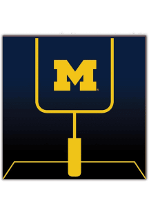 Michigan Wolverines Goal Gradient Sign - Blue