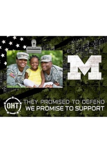 Michigan Wolverines OHT Clip Picture Frame - Blue