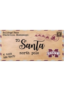 Mississippi State Bulldogs To Santa Decor