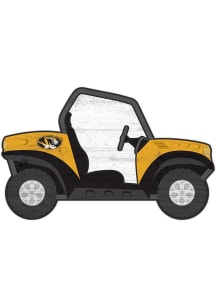 Missouri Tigers ATV Cutout Sign - Black