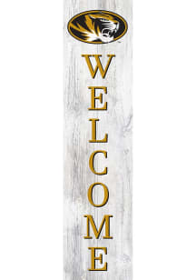 Missouri Tigers 24 Inch Welcome Leaner Sign - Black