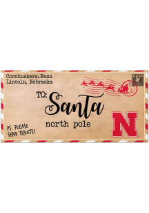 Nebraska Cornhuskers To Santa Decor
