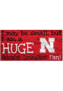 Nebraska Cornhuskers Huge Fan Sign - Red