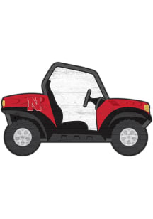 Nebraska Cornhuskers ATV Cutout Sign - Red