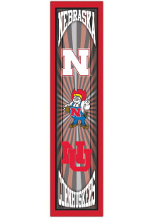 Nebraska Cornhuskers Throwback Sign - Red