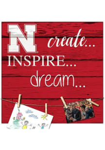 Nebraska Cornhuskers Create Inspire Dream Sign - Red