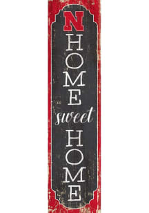 Nebraska Cornhuskers 48 Inch Home Sweet Home Leaner Sign - Red