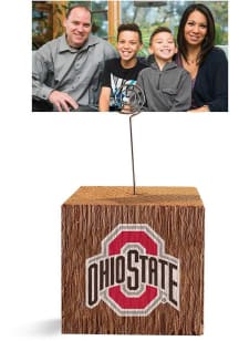Ohio State Buckeyes Block Spiral Photo Holder Red Desk Accessory