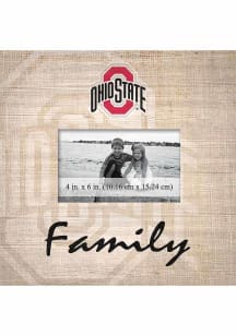 Ohio State Buckeyes Family Picture Picture Frame - Red