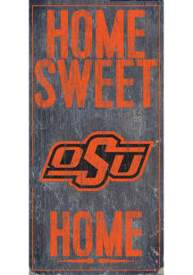 Oklahoma State Cowboys Home Sweet Home Sign - Black