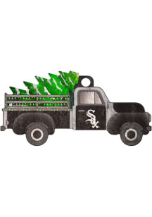Chicago White Sox Christmas Truck Ornament - Black