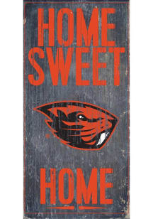 Oregon State Beavers Home Sweet Home Sign - Orange