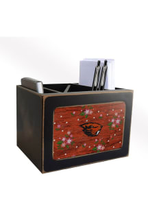 Oregon State Beavers Floral Desktop Organizer Desk Accessory