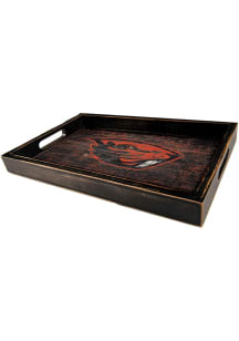Oregon State Beavers Distressed Tray Serving Tray