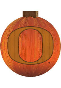 Oregon Ducks Halloween Pumpkin Sign - Green