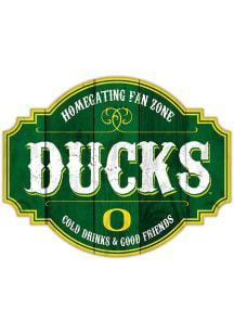 Oregon Ducks 12 Inch Homegating Tavern Sign - Green