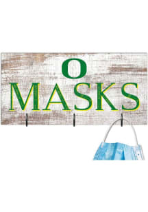 Oregon Ducks Mask Holder Sign - Green