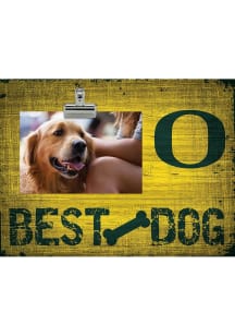 Oregon Ducks Best Dog Clip Picture Frame - Green