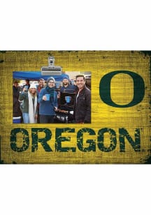 Oregon Ducks Team Clip Picture Frame - Green
