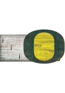 Oregon Ducks Key Holder Sign - Green