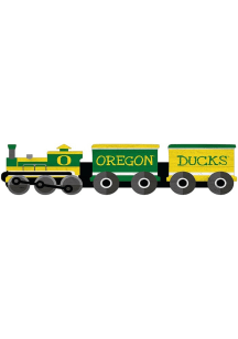 Oregon Ducks Train Cutout Sign - Green