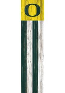 Oregon Ducks 24 Inch Flag Leaner Sign - Green