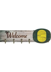 Oregon Ducks Coat Hanger Sign - Green