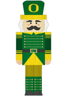 Oregon Ducks 31 Inch Nutcracker Leaner Sign - Green