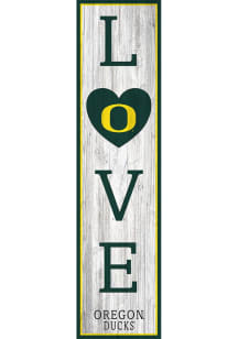 Oregon Ducks 48 Inch Love Leaner Sign - Green