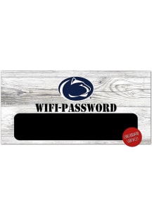 Penn State Nittany Lions Wifi Password 6x12 Sign - Blue