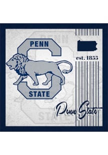 Penn State Nittany Lions Album Sign - Blue