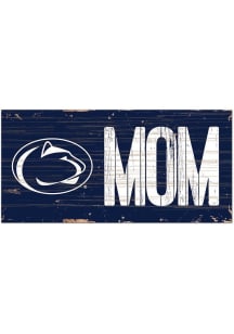 Penn State Nittany Lions MOM Sign - Blue