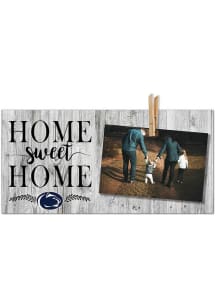 Penn State Nittany Lions Home Sweet Home Clothespin Picture Frame - Blue