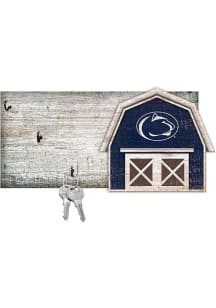 Penn State Nittany Lions Team Barn Key Holder Sign - Blue