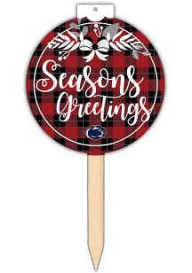 Penn State Nittany Lions Seasons Greetings Sign - Blue