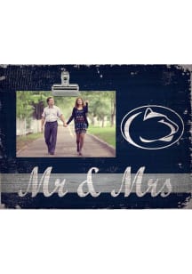 Penn State Nittany Lions Mr and Mrs Clip Picture Frame - Blue