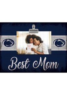 Penn State Nittany Lions Best Mom Clip Picture Frame - Blue