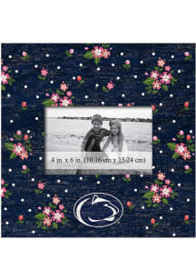 Penn State Nittany Lions Floral Picture Frame - Blue