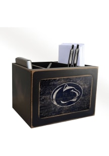 Penn State Nittany Lions Distressed Desktop Organizer Desk Accessory