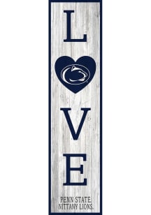 Penn State Nittany Lions 48 Inch Love Leaner Sign - Blue