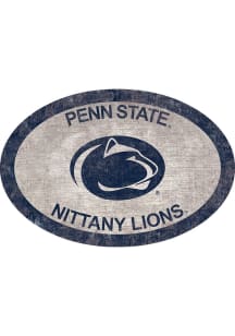 Penn State Nittany Lions 46 Inch Oval Team Sign - Blue