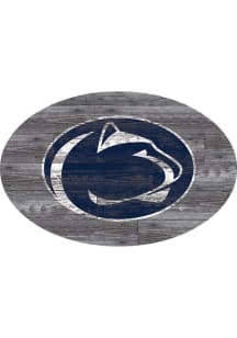 Penn State Nittany Lions 46 Inch Distressed Wood Sign - Blue