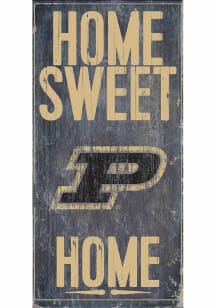 Purdue Boilermakers Home Sweet Home Sign - Black